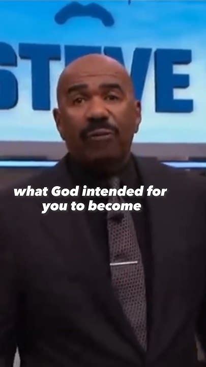 Steve Harvey Don't let the devil control your mind .